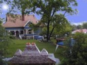 Inn view from BBQ